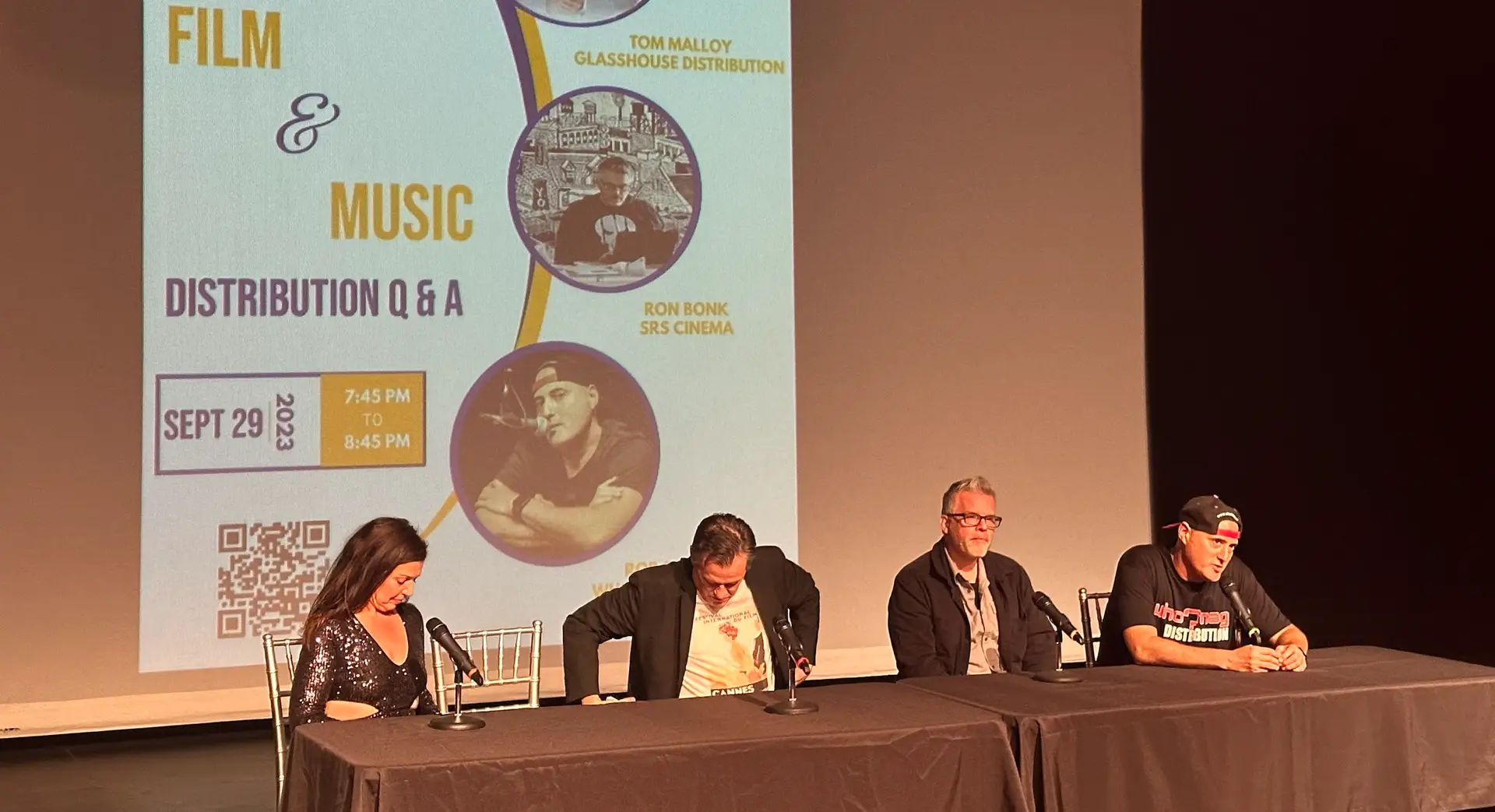 Speaking at Syracuse International Film Festival